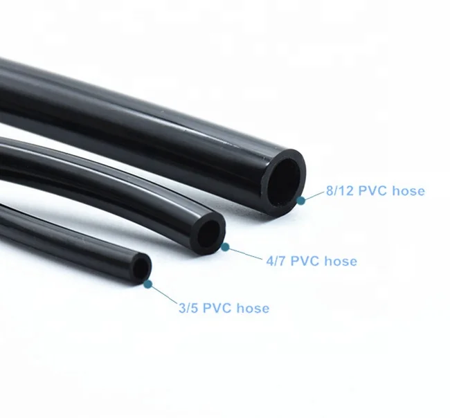 High Quality PVC Hose 4/7mm Drip Irrigation System Pipes 200m Length for Agriculture