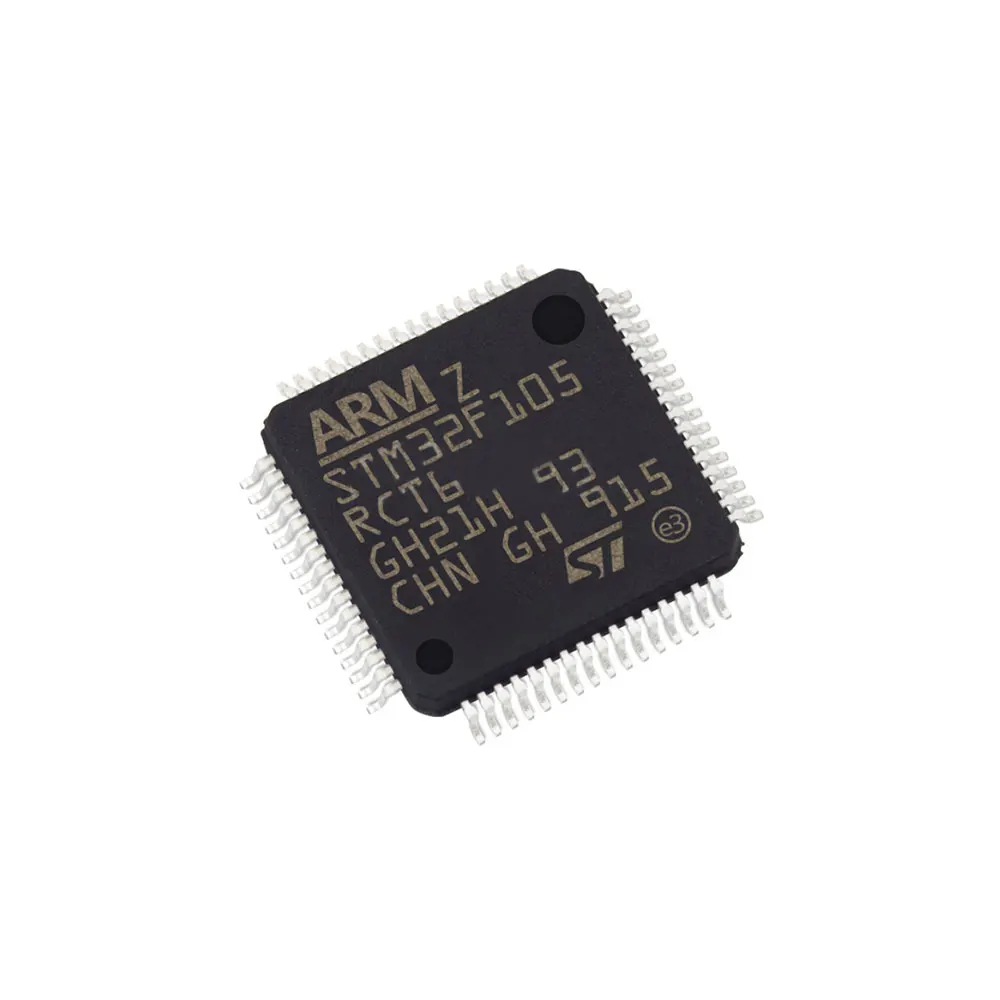 Stm32f105rct6 Stm32f105 Stm32f New Original Lqfp-64 Mcu Microcontroller Stm32f105rct6