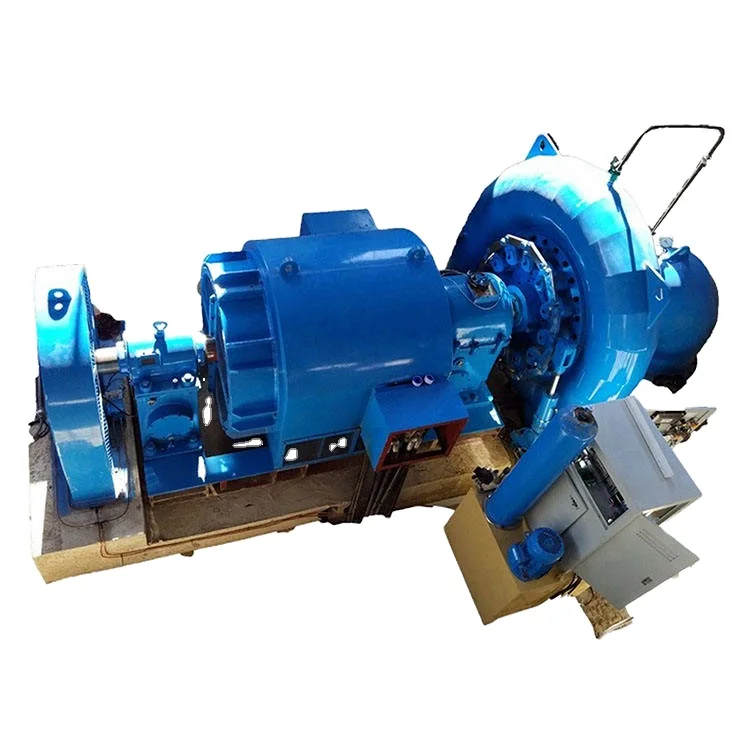 Small Mini Micro Generator Power Plant Francis Pelton Turgo Hydroelectric Hydro Kaplan  Water Turbine  for electricity plant