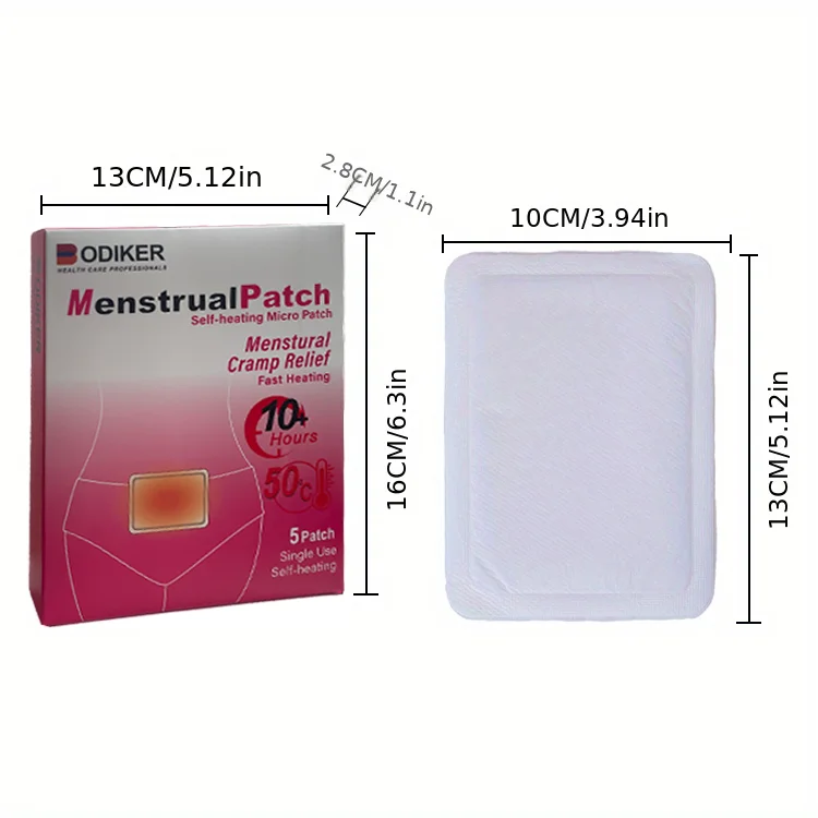 new inventions in china women portable heating pad menstrual cramp period pain relief patch