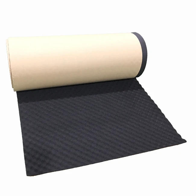 self adhesive wave acoustic foam for KTV