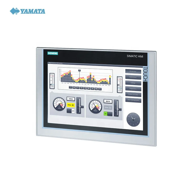 YAMATA original pantalla tactil 6AV2124-0UC02-0AX1 SIMATIC HMI TP1900 Smart Smart Panel Touch Operation 19  with hmi siemens