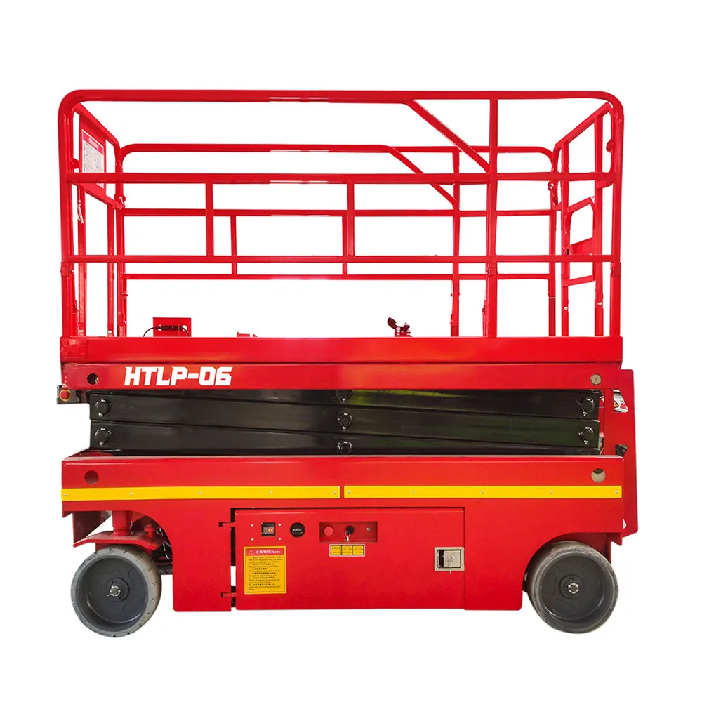 High Quality 6M HTLP-06 Arial Platform Mobile Lifter Scaffolding Hydraulic Scissor