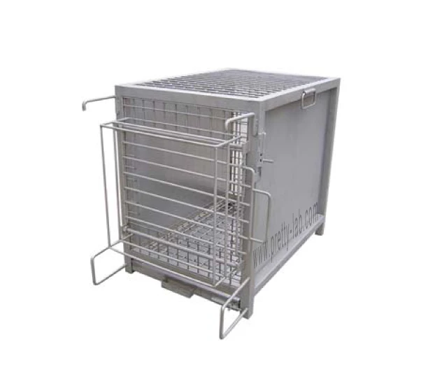 Pet transport cage,Laboratory Stainless Steel quarantine cage for monkey