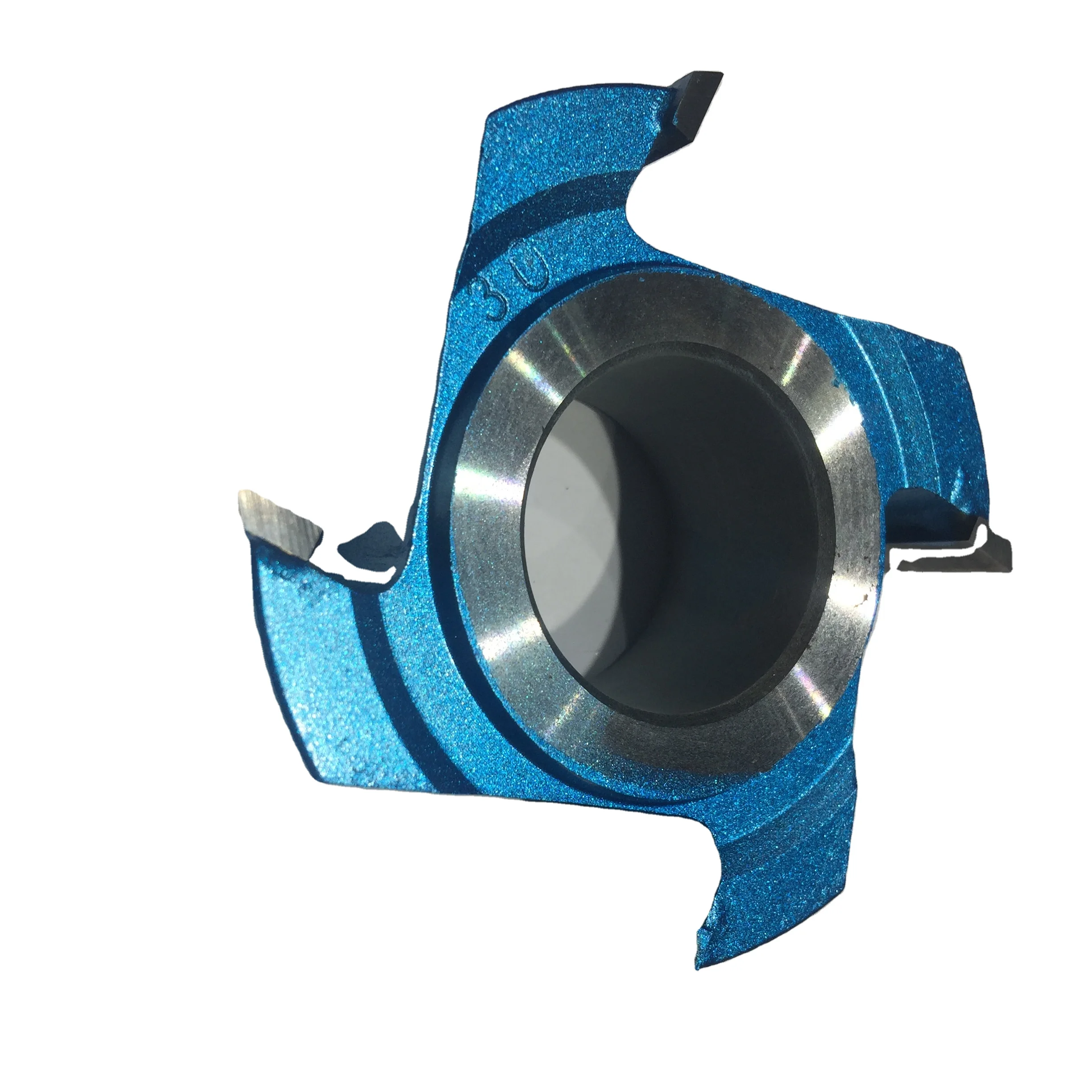 90*35*4T * H40 Китай сверхтонкие частицы цементированный карбид деревообрабатывающие ножи спиральная режущая головка