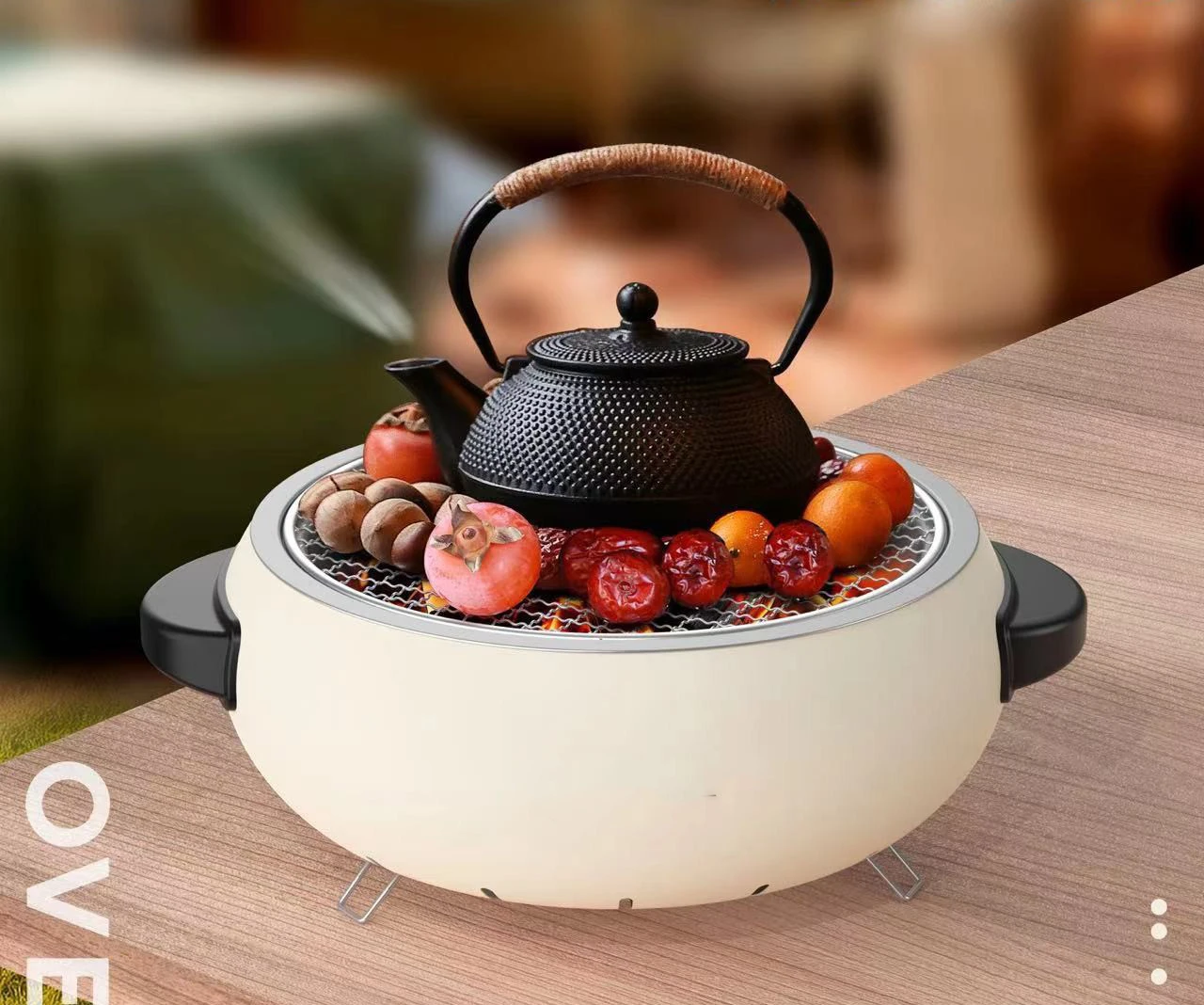 Portable Barbecue Charcoal Stove Home Garden Stove Cooking Tea Outdoor Camping Multi-functional Korean Heating Furnace