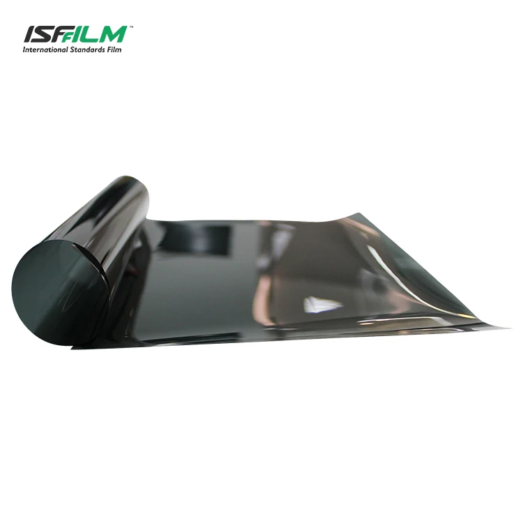 ISF 1.52*30m high quality supplier 45% VLT high heat rejection UV car tinting solar security safety protective window film 2024