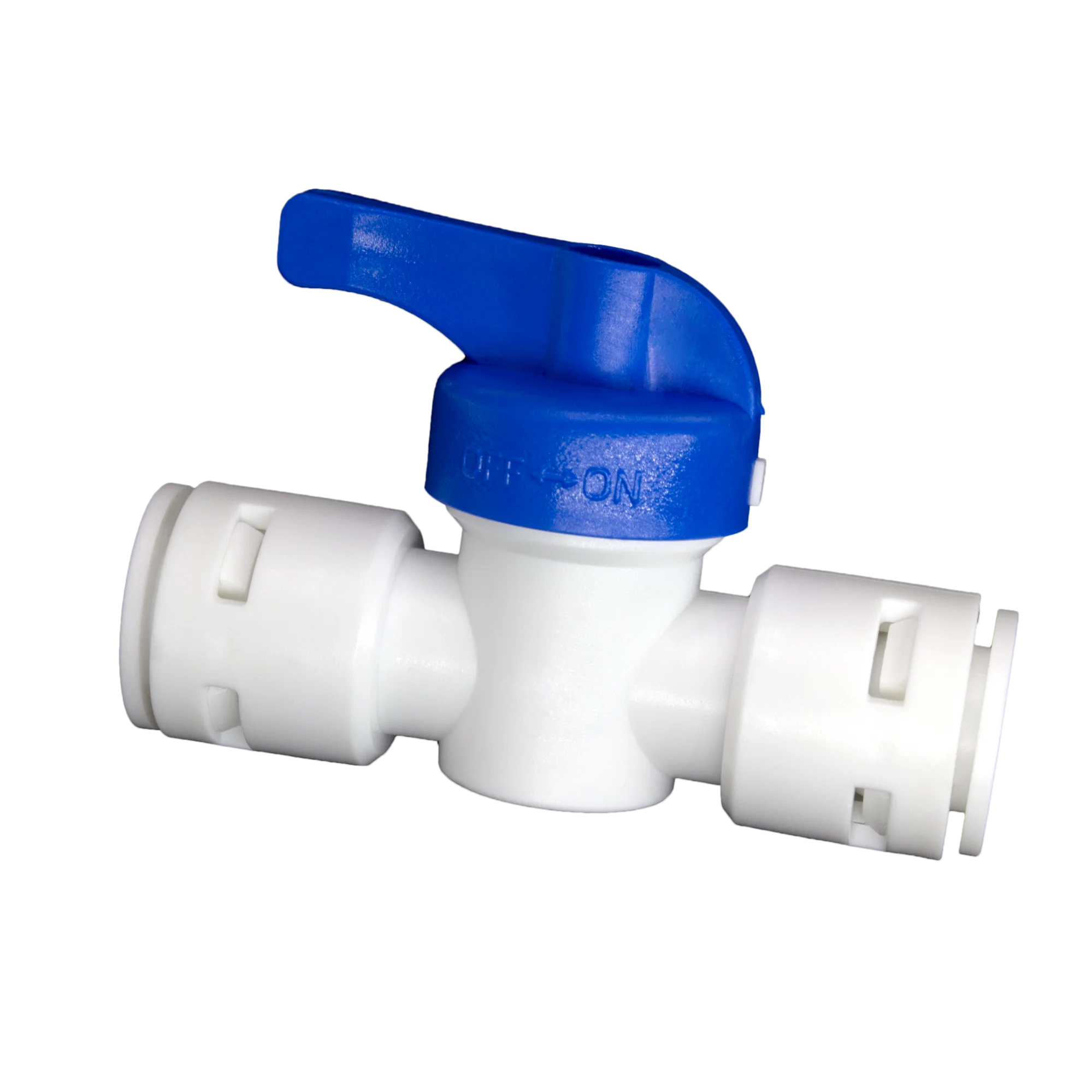 Water Filter Purifier Ball Valve Quick Connect Fitting 1/4-Inch OD Valve RO Water System