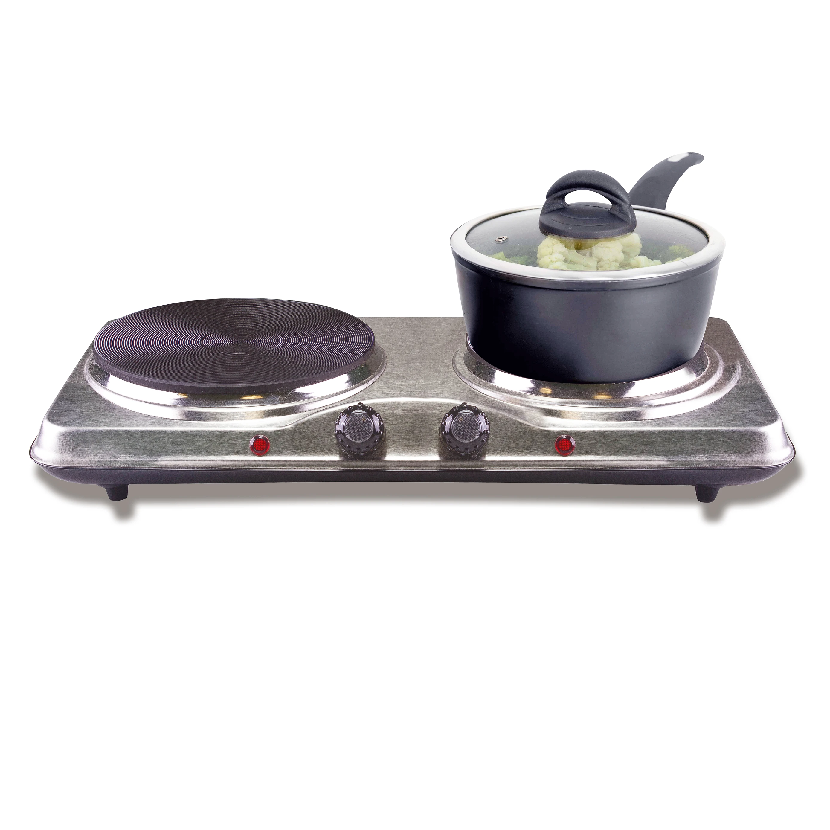 New Style Double Rotary Switch Home Kitchen Appliance Cooking Stove Pot Electric Hotplate Stove Without Gas