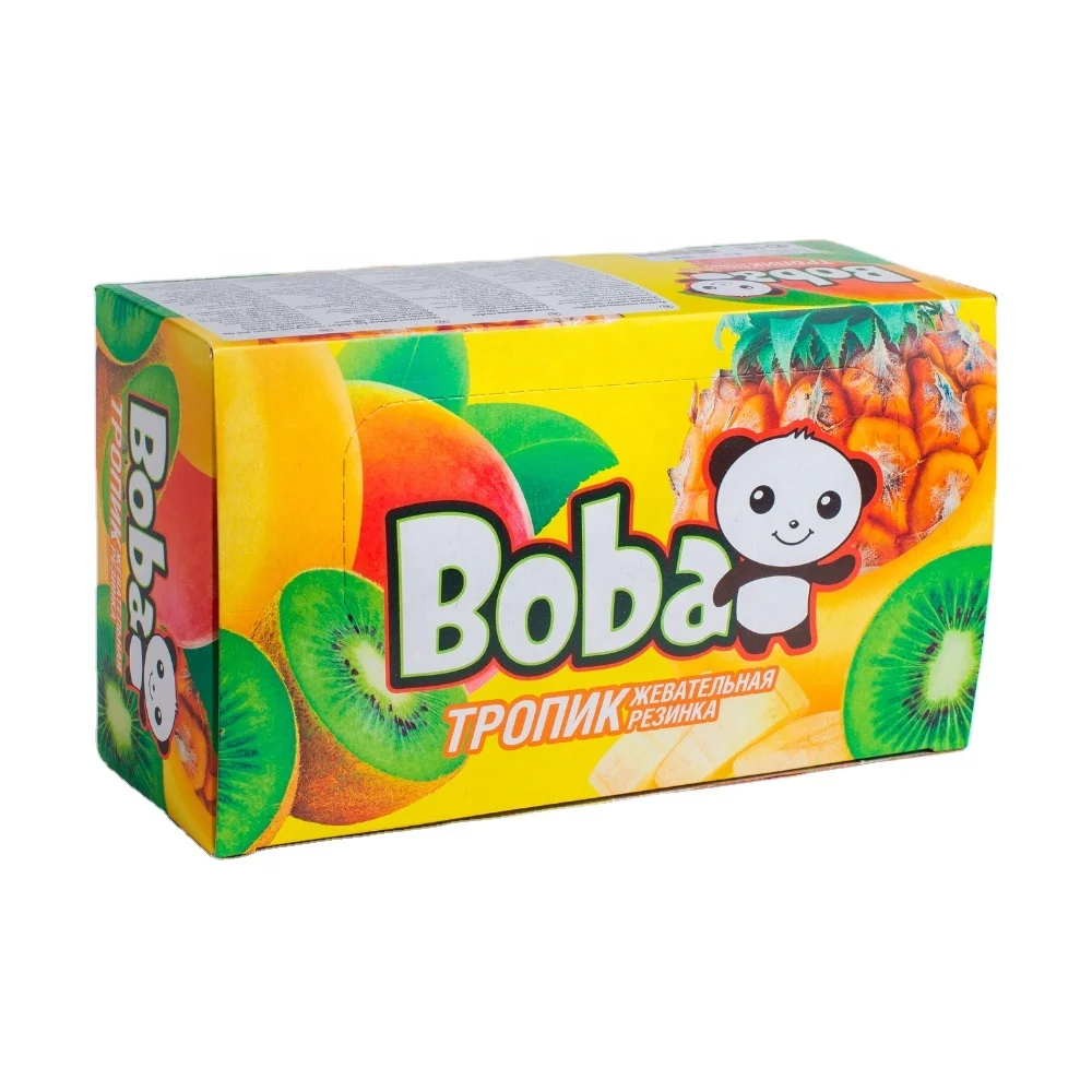 Многофруктовая жевательная резинка «boba» тропическая