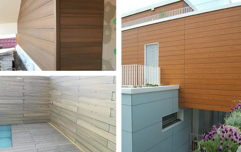 wholesale Home decoration WPC Interior wood plastic composite wall sheet covering capped coating 3d fluted cladding wall panel