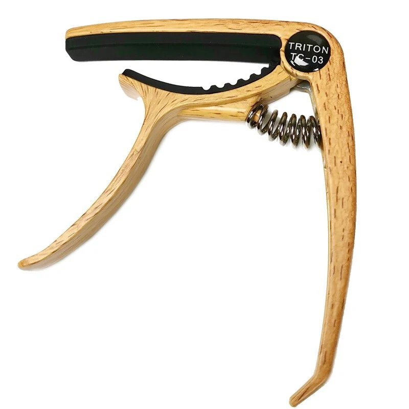 
Best Sell multi function custom guitar capo can place picks personalized guitar capo light colour 