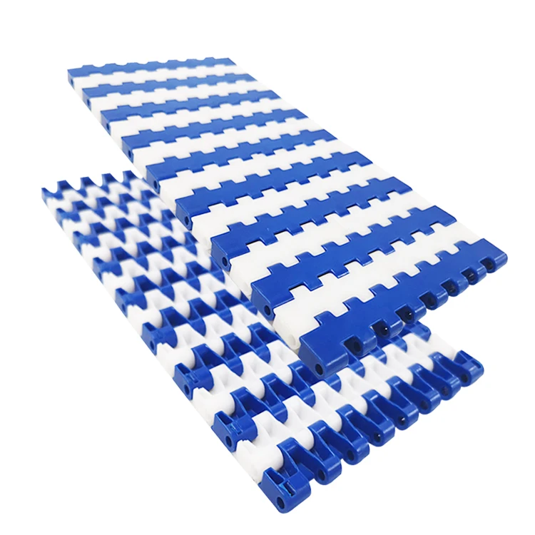 Uri-5935 Portable Belt Modular Plastic Conveyor Belt Heat Resistance Conveyor Belt  For Truck Loading Unloading