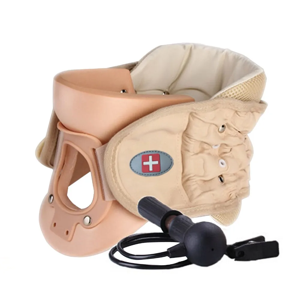 orthopedic spinal decompression first aid device adjustable type hard medical neck brace