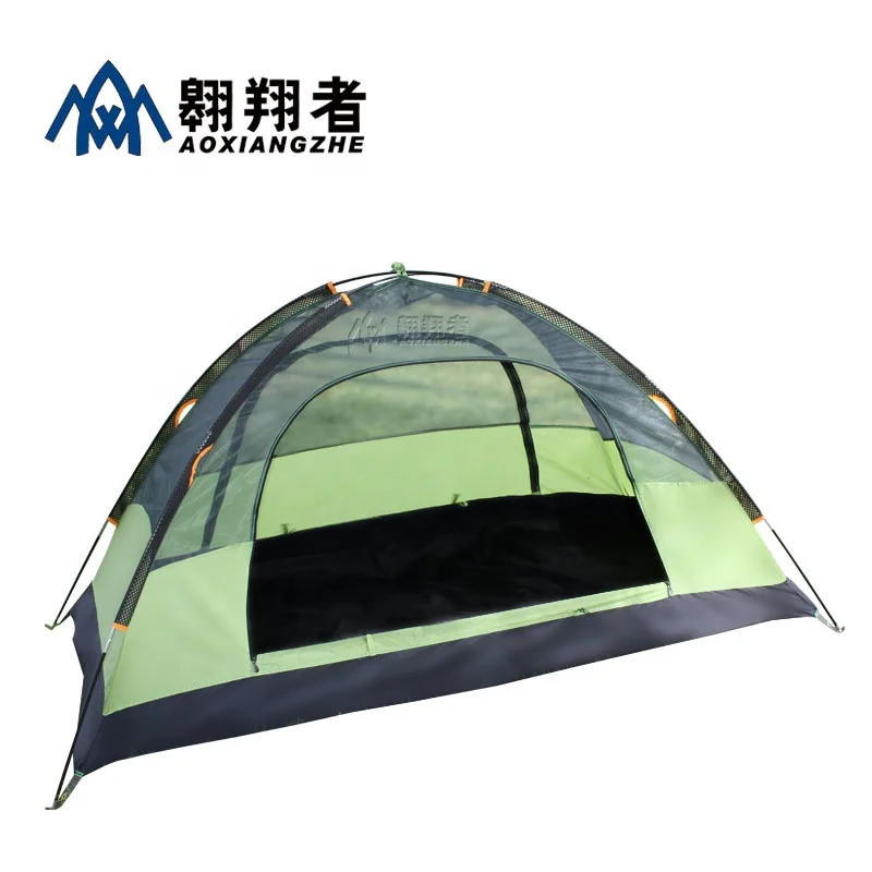 Outdoor Adult Double Layer Waterproof Hiking camping single person tent Custom Logo outdoor Tents