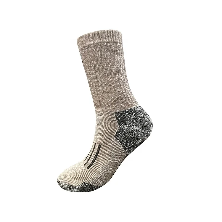 2024 High quality winter thermal women polar stockings extrafine terry snow alpaca merino wool socks for hiking outdoor