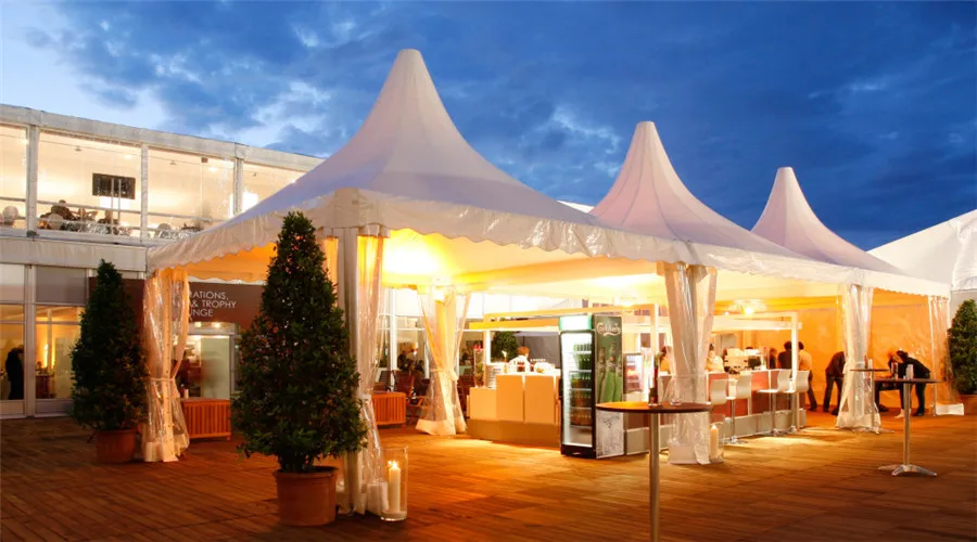 Waterproof PVC Pagoda Tent Trade Show Wedding Party pinnacle Tent