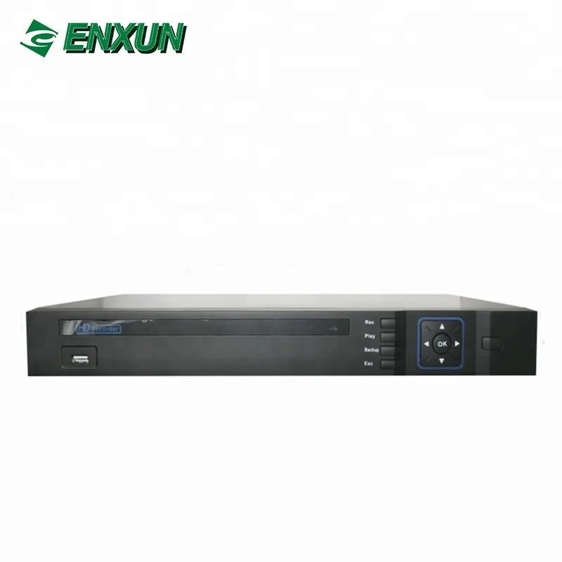 Enxun 8CH 5MP POE or 8ch 8MP  Security Cctv system Camera POE NVR Support 1 HDD No Audio