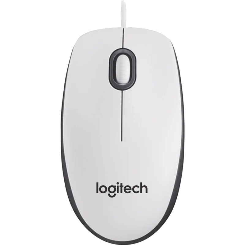 Original Logitech M100r Wired Office Mouse 1000 DPI Ergonomic Mini Optical Mouse