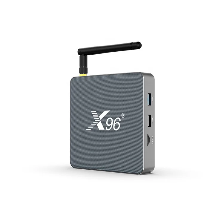 High Quality X96 X9 Android 9 System TV Box Amlogic S922X Powerful Chip HDR 10+ Metal Shell 3D Display Smart TV Box X96 X9