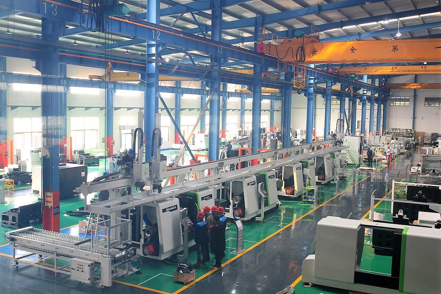 IHT521 Easy operation cnc automatic turning lathe machine for sale in china