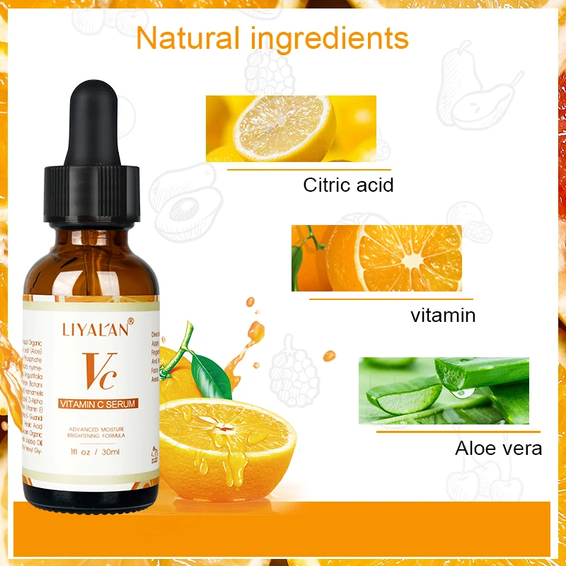 Skin Care Age Serum Moisturizing Whitening Vitamin C Retinol Hyaluronic Acid Face Serum
