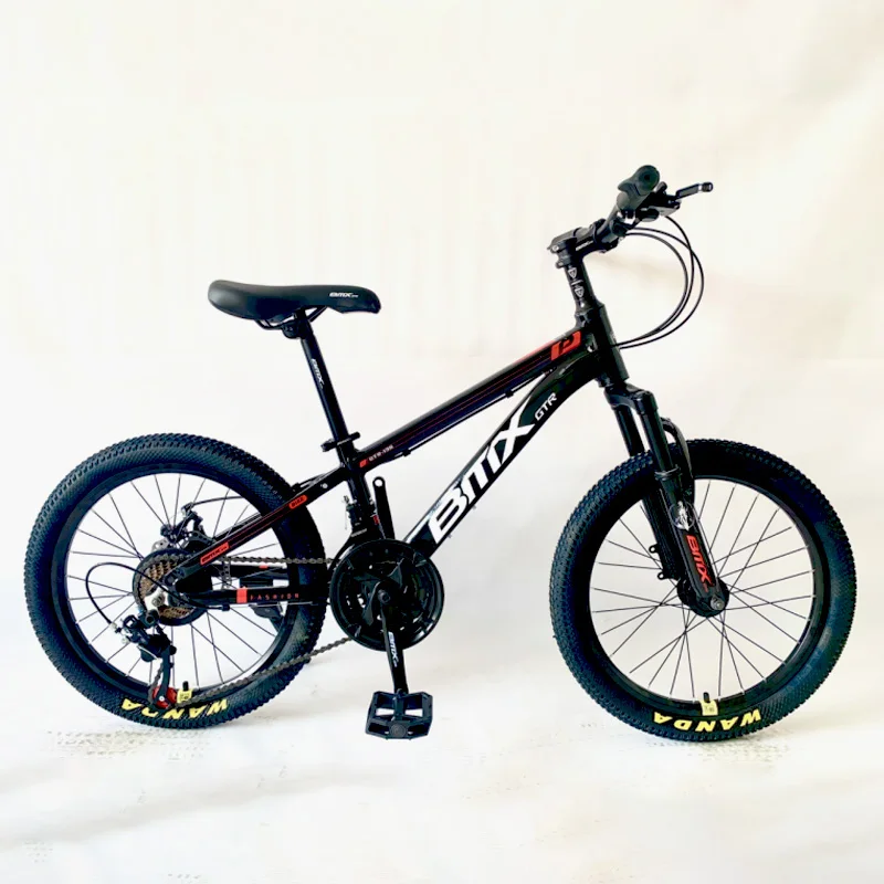 20 Inch Easy BMX Children Bicicleta 21 Speed Dirt Cycle Tire Good Quality Man Bicycle Sport Mountain Bike for Large Boy