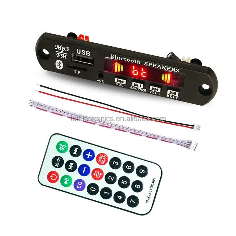 MP3 decoder board 5.0 Transmitters Control Radio Receive Board audio mp3 usb player decoder module usb music player
