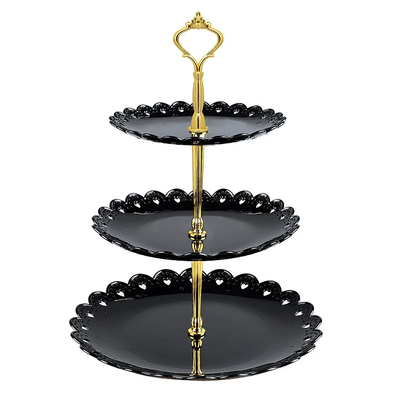 Hot Sales 3 Tier Party Cake Display Stand Wedding Party Cake Stand Dessert Display Stand