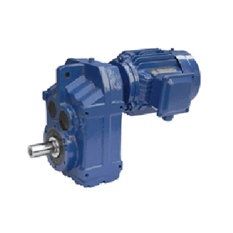 Parallel-shaft helical geared motor speed reducer gearbox high-quality low-carbon alloy steel high efficiency