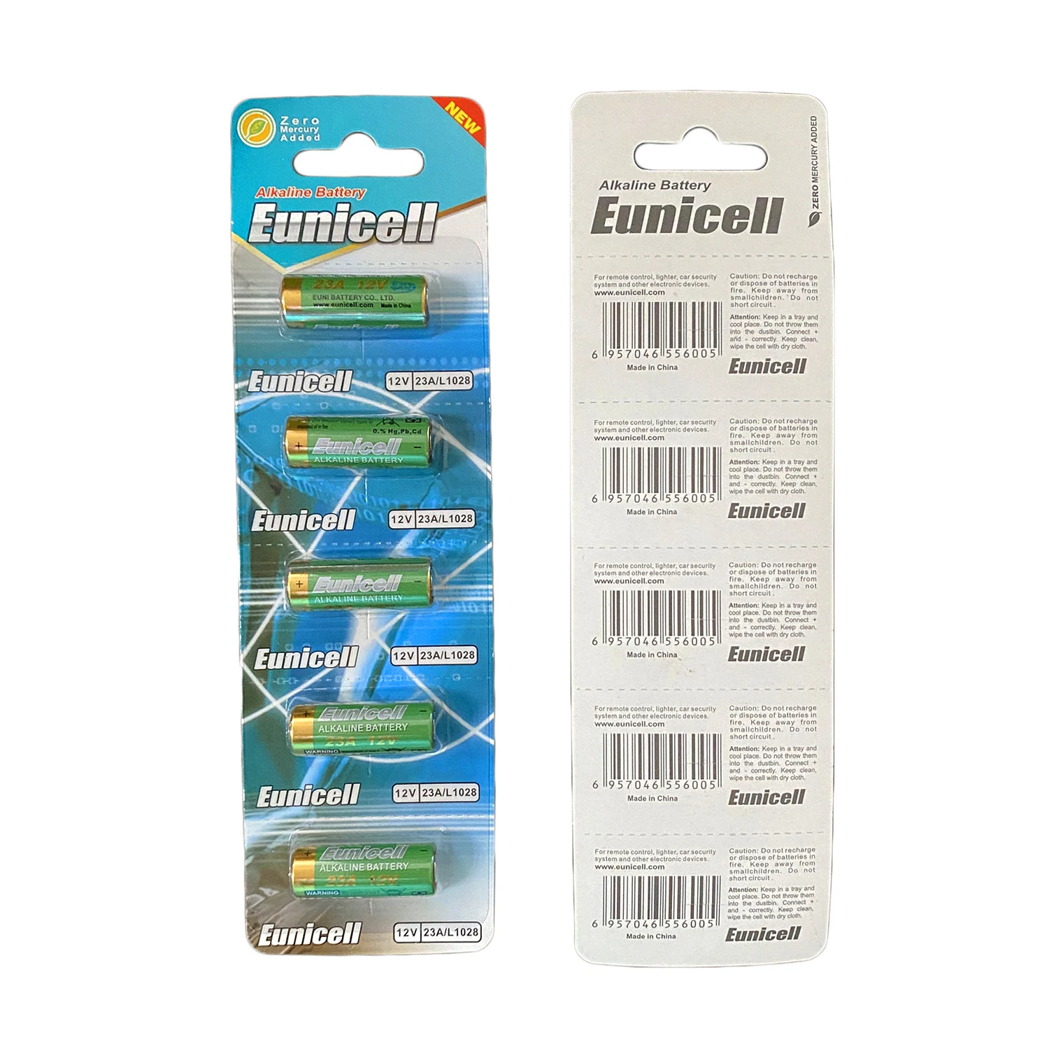  Eunicell батареи 23A 12В щелочные LR23A MN21 сухие 12 вольт A23 23GA E23A