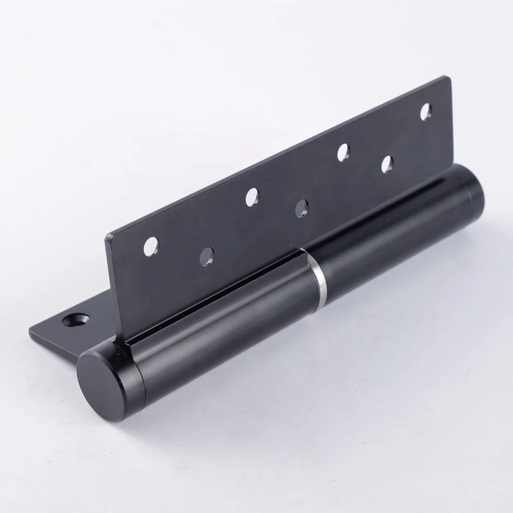 Hydraulic automatic door closing rebound offset shaft 5 inch 6 spring buffer damping door closer hinge