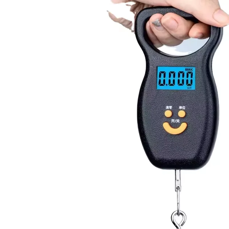 Wholesale electronic scale mini portable electronic scale small food spring luggage handheld scale