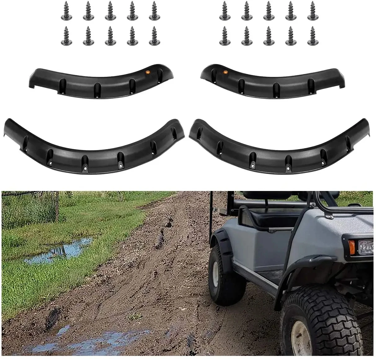 Fender Flares for Club Car DS