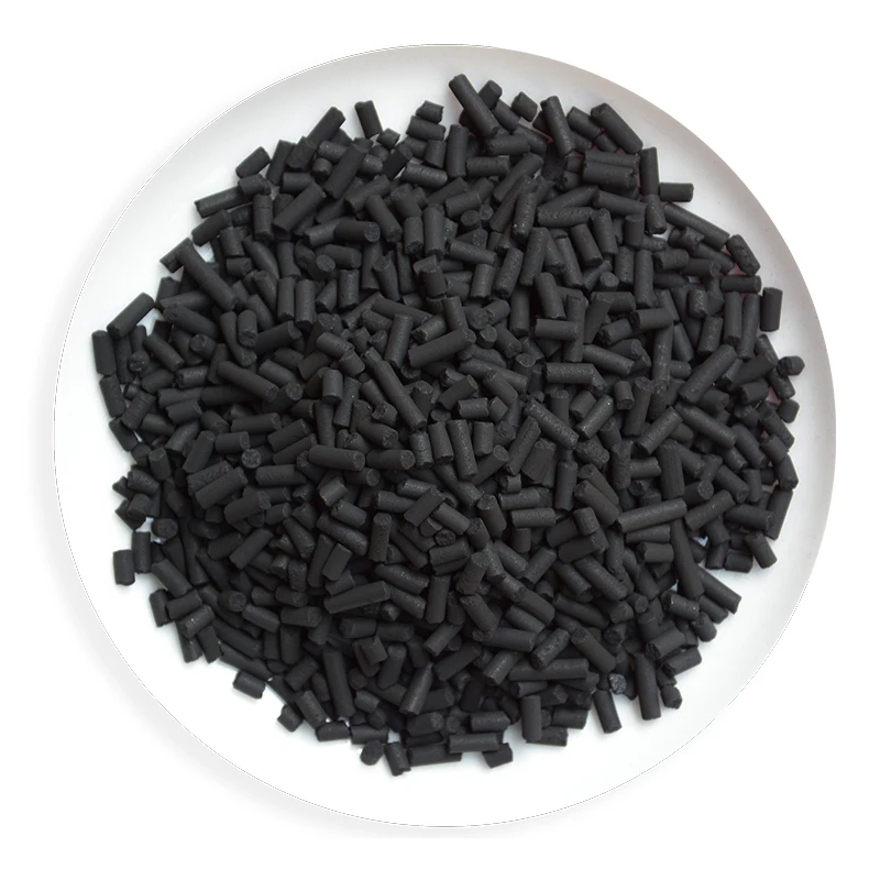 4mm 3mm Coal Based Columnar Pellet Activated Carbon Waste Gas Treatment for Flue Filter