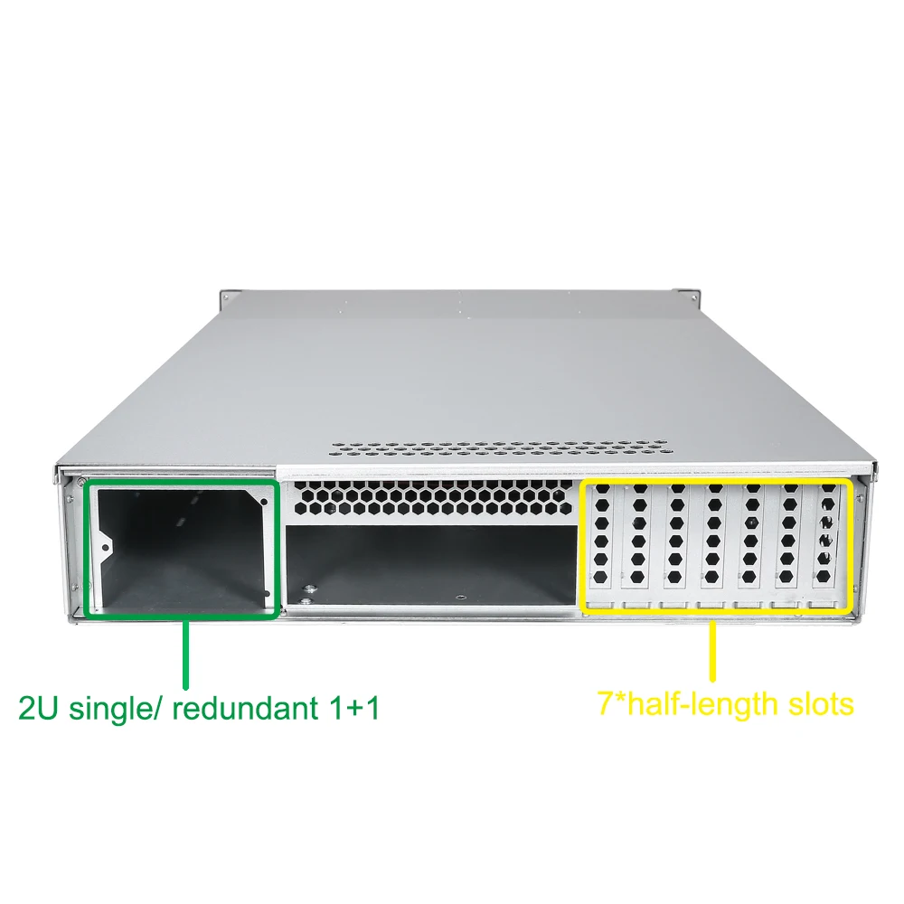 19inch hot swap rack case 2U 12BAYS server case with hotswap fanwall storage rackmount chassis with psu