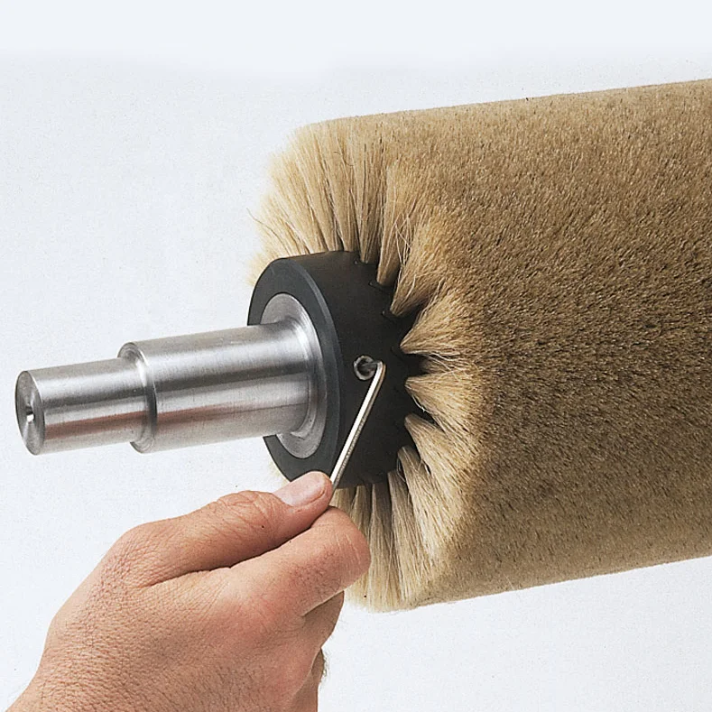 Custom Various Cleaning and Polishing Split Semicircle Cylinder Roller Brush for Easy to Assemble