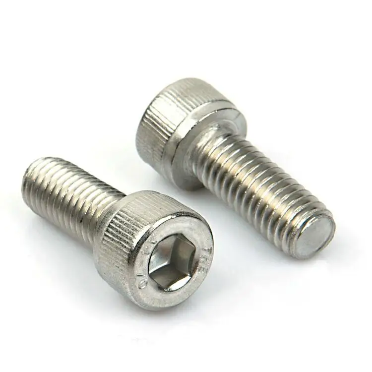Stainless Steel ANSI AISI 304 316 201 Short Head Hexagon Socket Cap Head Machine Screw DIN7984