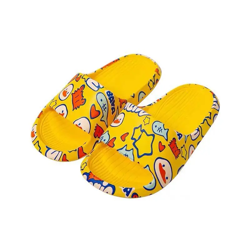 
2021 Printing Logo Pattern Unisex Black Plain girls EVA PVC Sandals Slides Slippers plush animal slippers jieyang pvc slipper 