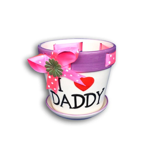 Modern Small Ceramic Flower Vase Pots Succulent Planter Pot Office Home Decoration