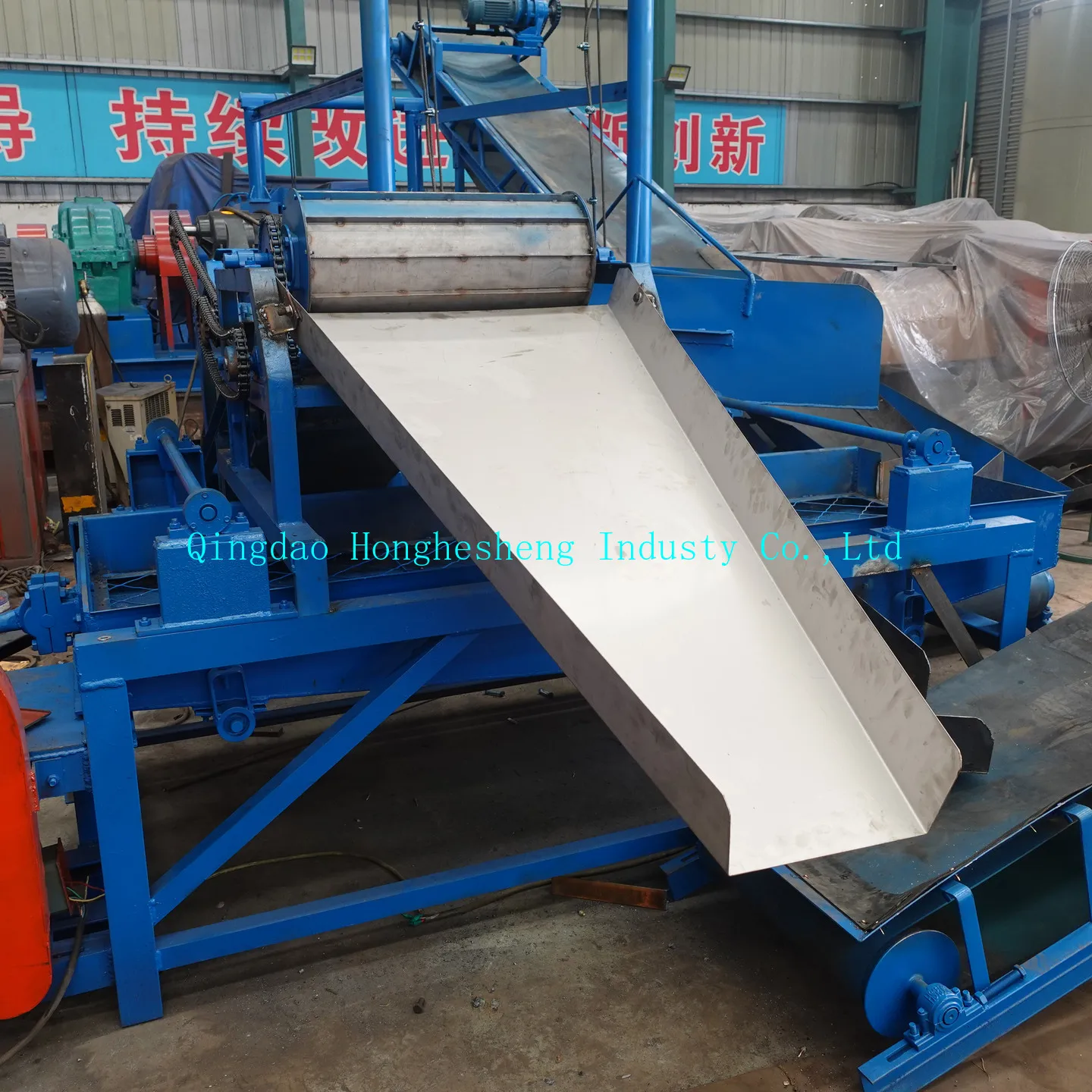 Tyre Recycling Plant In South Africa/Automatic Scrap Tire Recycling Rubber Powder Processing Line Price