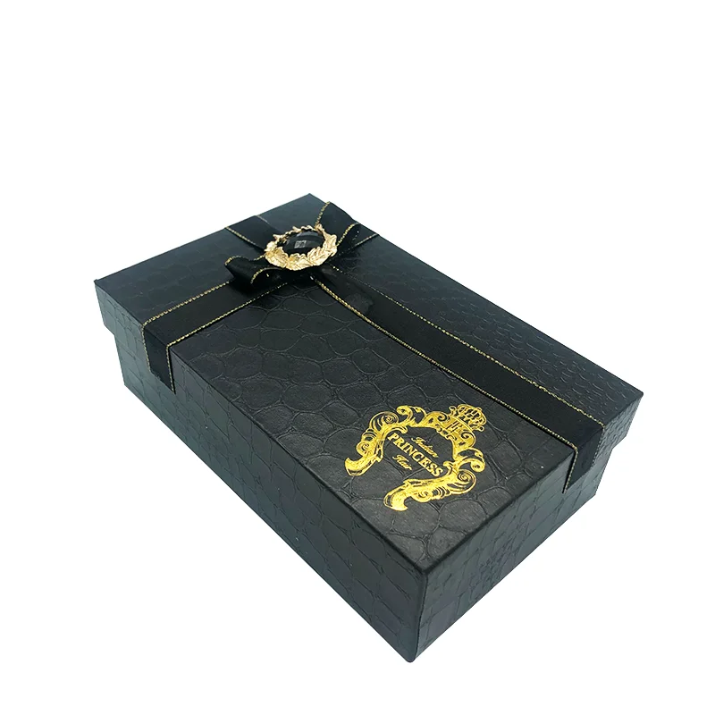 2021 Новое поступление для простой элегантной складной магнитной подарочной коробки упаковка лента блеск подарочные подарочная