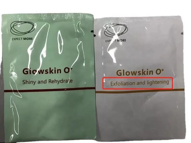 Glowskin Capsule Green Kit Skin Rejuvenation Kits Capsules CO2 Tightening Shiny and Exfoliation gel spa Product