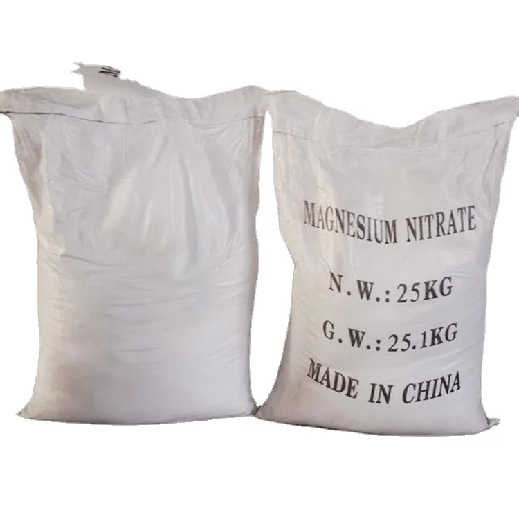 Прямая поставка с завода, нитрат магния промышленного класса в качестве удобрения