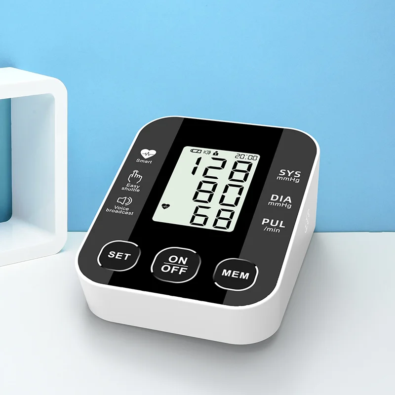 Manufacturer OEM Household Healthcare Medical Tensiometer Sphygmomanometer Digital Blood Pressure Monitor Arm Type BP Machine