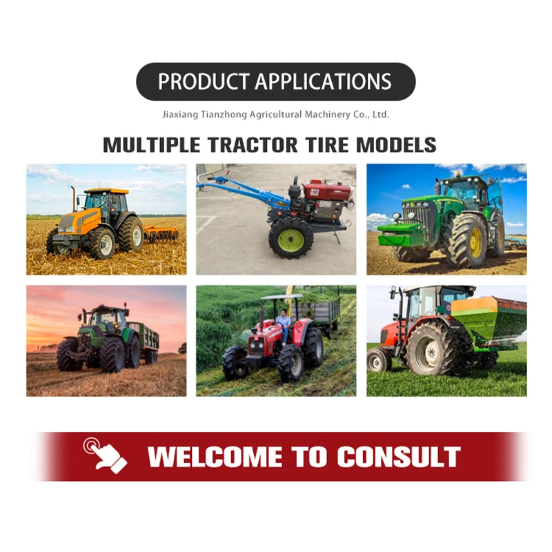 Press wheel tire for agricultural planting machine R-1S Pattern 16.9-38 tractor tires