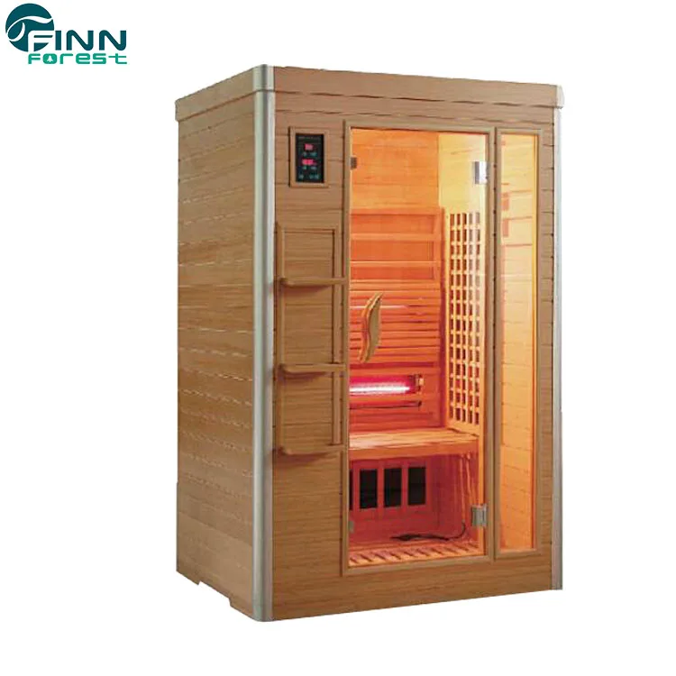 Mobile Hammam Sauna 1 Person Far Infrared Indoor Sauna Room Fico Kits