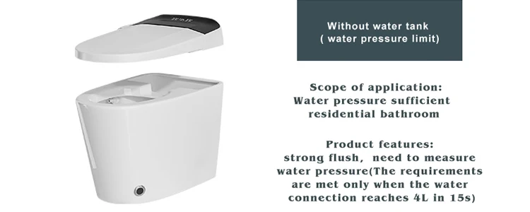 MINGLIU automatic sensor flushing electric ceramic one piece intelligent smart toilet