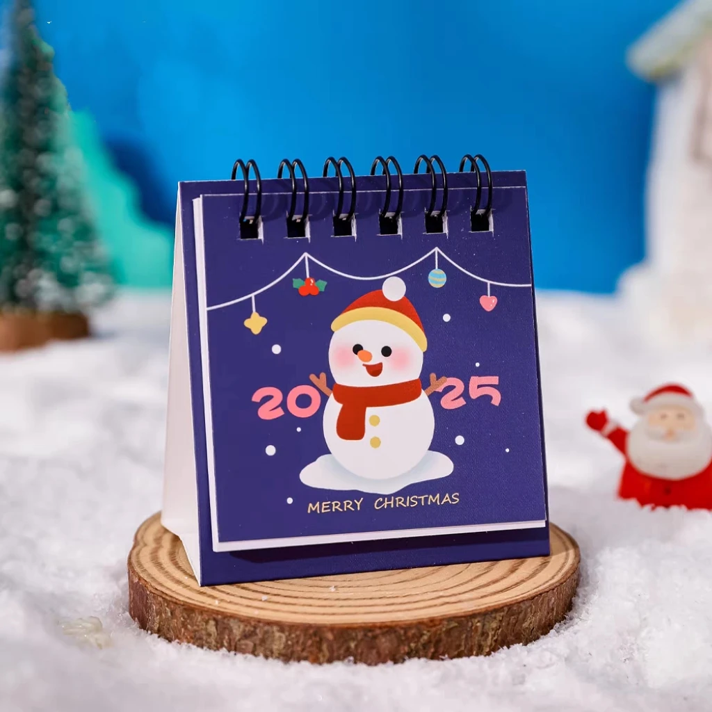 2025 High quality Cartoon Christmas new unique cute gift calendar