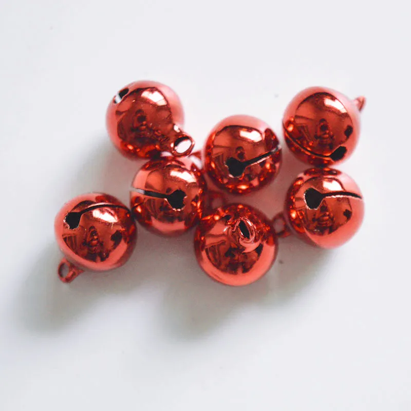 Environmental protection vacuum gold-plated copper bell Christmas costume bracelet metal color pet bell
